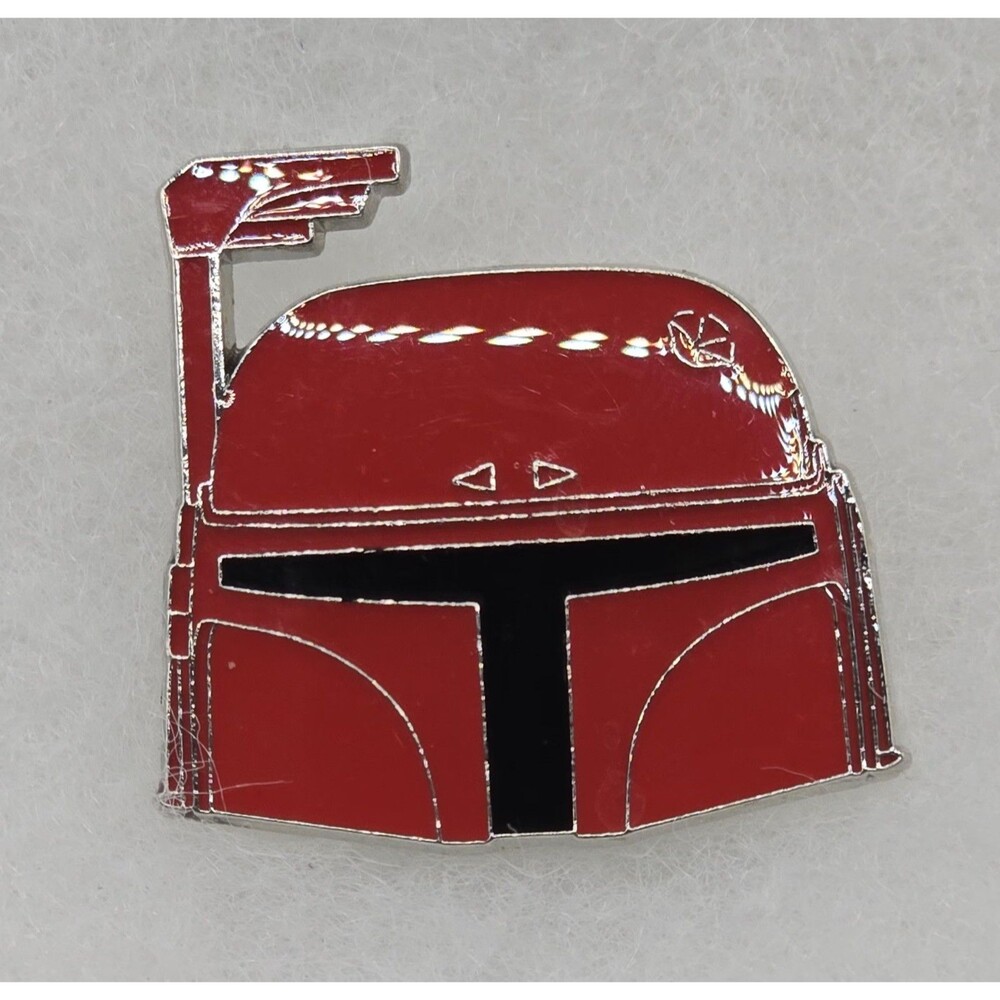 Disney Pin Funko Pop Target Con Mandalorian Helmet Red Star Wars Disney+ show